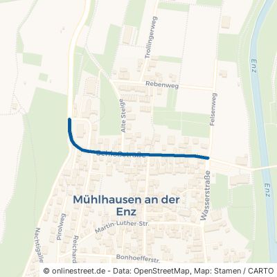 Schloßstraße Mühlacker Mühlhausen 