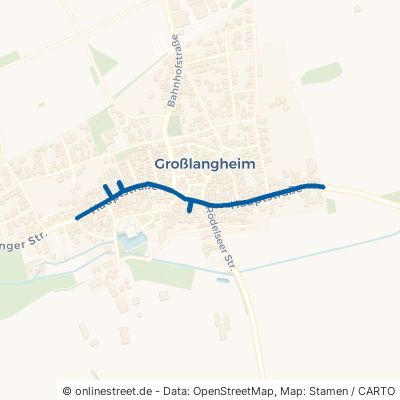 Hauptstraße Großlangheim 