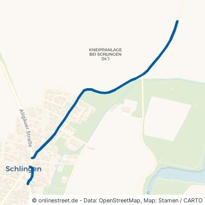 Frankenhofener Straße Bad Wörishofen Schlingen 