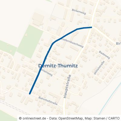 August-Bebel-Straße Demitz-Thumitz 