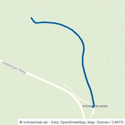 Steinerner Bankweg Gaiberg 