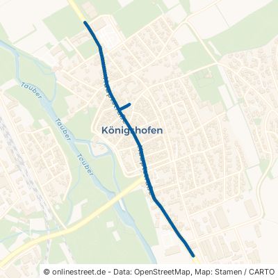 Hauptstraße Lauda-Königshofen Königshofen 
