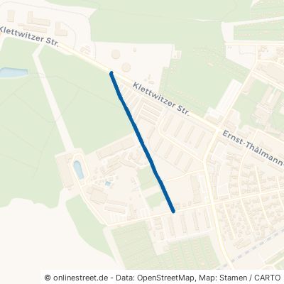 Schwarzer Weg Senftenberg Jüttendorf 