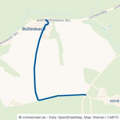 Büllesfelder Weg Hennef Büllesbach 