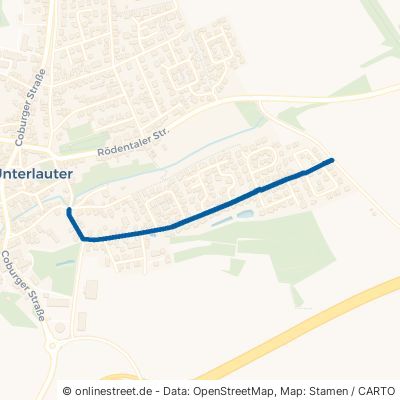 Rosenauer Weg Lautertal Unterlauter 