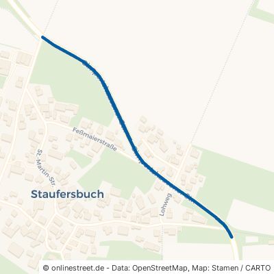 Gimpertshausener Straße Berching Staufersbuch 