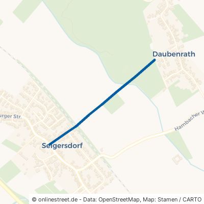 Daubenrather Kirchweg Jülich Selgersdorf 