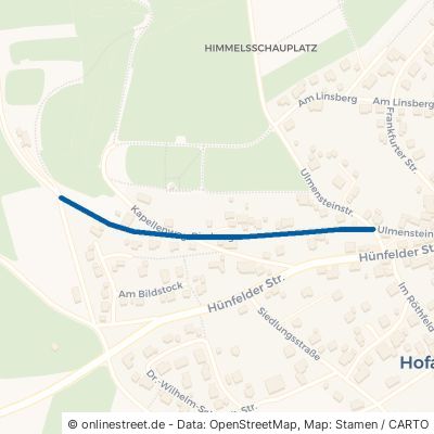 Riedweg Nüsttal Hofaschenbach 
