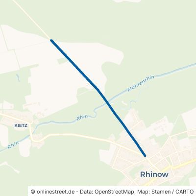 Rübehorster Straße Rhinow 