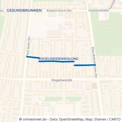 Meisenweg 06110 Halle (Saale) Gesundbrunnen Stadtbezirk Süd