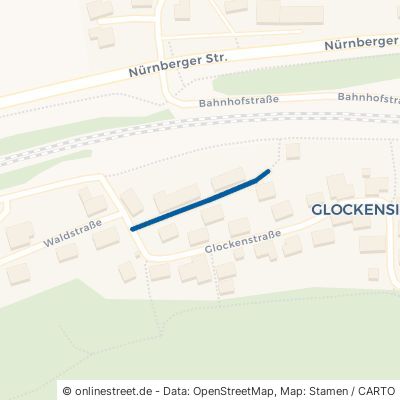 Sudetendeutsche Straße Nittendorf Etterzhausen-Glockensiedlung 