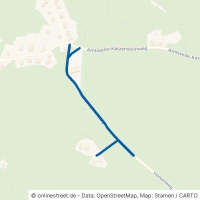Amtsseite-Höhenweg Marienberg Pobershau 