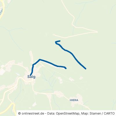 Hochfirstweg Lenzkirch Saig 