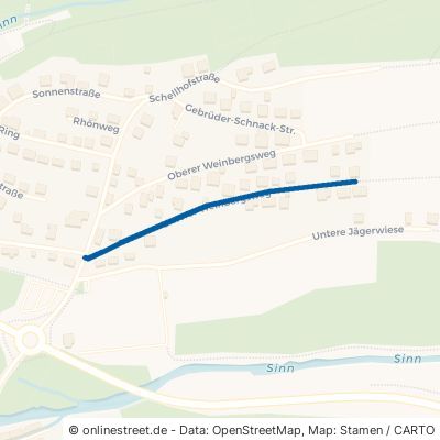 Unterer Weinbergsweg Rieneck 