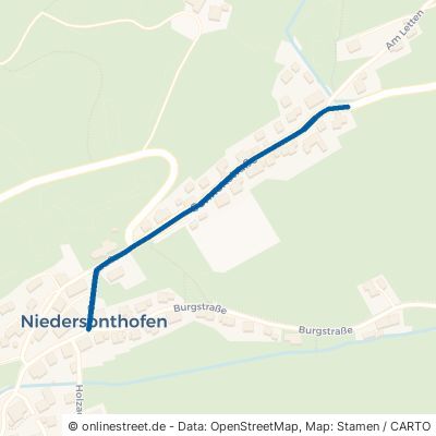 Sonnenstraße Waltenhofen Niedersonthofen 