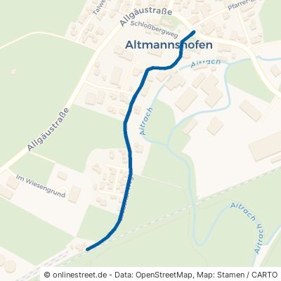 Laubener Weg Aichstetten Altmannshofen 