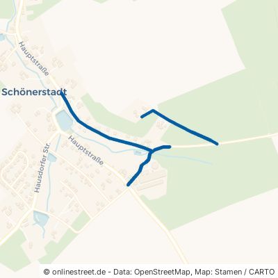 Hohlweg Oederan Schönerstadt 
