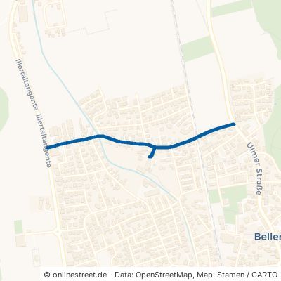 Illerstraße Neu-Ulm-Bellenberg 