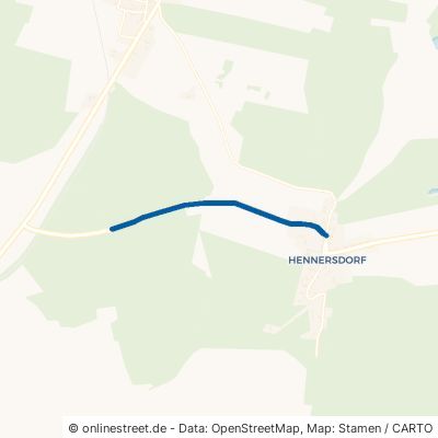 Bischheimer Weg Kamenz Hennersdorf 