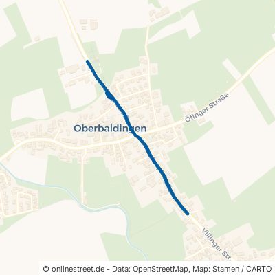 Hauptstraße Bad Dürrheim Oberbaldingen 