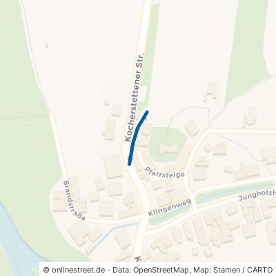 Brunnenweg 74542 Braunsbach Steinkirchen 