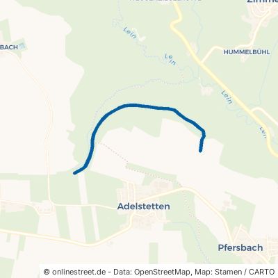 Krähenrainweg Mutlangen Pfersbach 