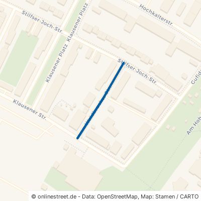 Waidbrucker Straße München Untergiesing-Harlaching 