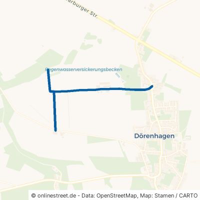 Alter Hahnweg Borchen Dörenhagen 