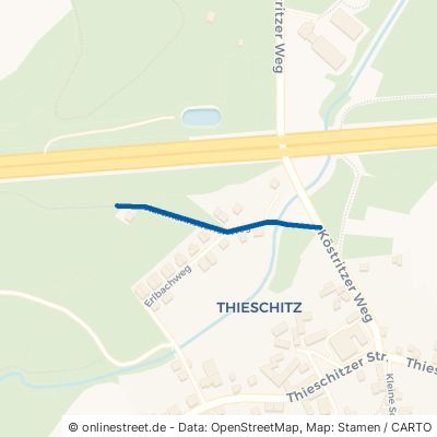 Hartmannsdorfer Weg Gera Thieschitz 