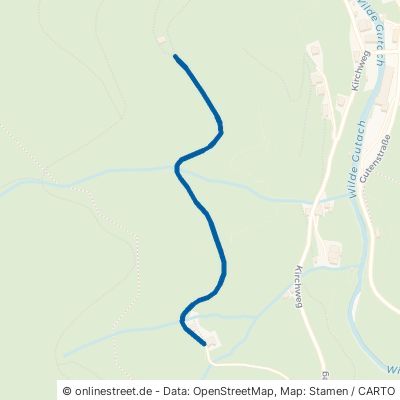 Streifershäusleweg Simonswald Obersimonswald 