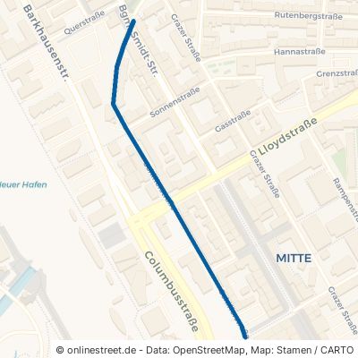 Schifferstraße Bremerhaven Mitte 