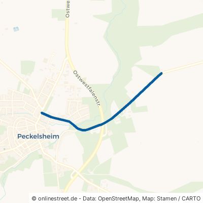 Schweckhausener Straße Willebadessen Peckelsheim 