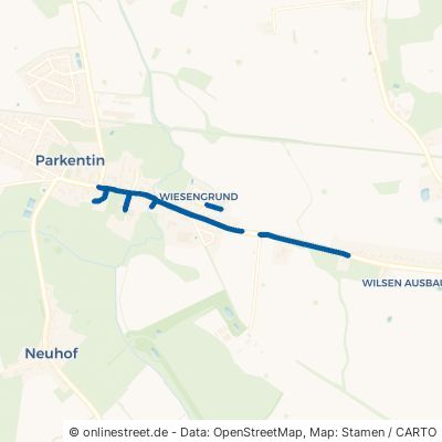 Rostocker Straße Bartenshagen-Parkentin Parkentin 