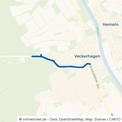 Obere Kasseler Straße Reinhardshagen Veckerhagen 