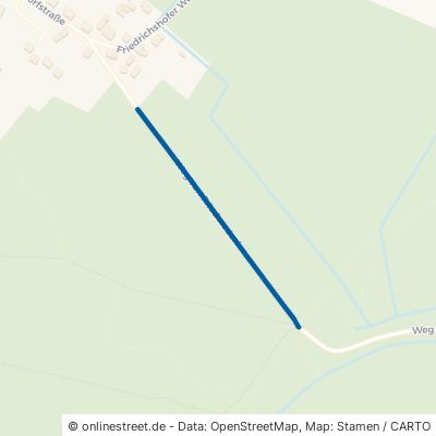 Weg Von Friedersdorf Heidesee Dannenreich 