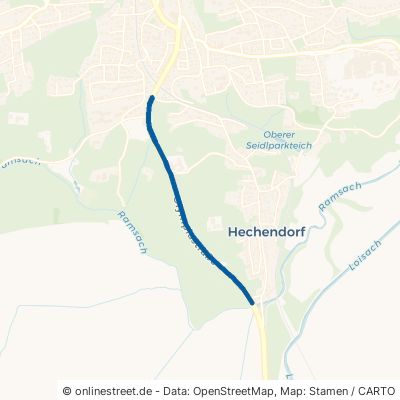 Olympiastraße Murnau am Staffelsee Hechendorf 