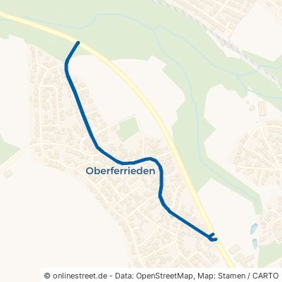 Nürnberger Straße Burgthann Oberferrieden 