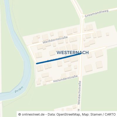 Schlehdornstraße Prien am Chiemsee Westernach 