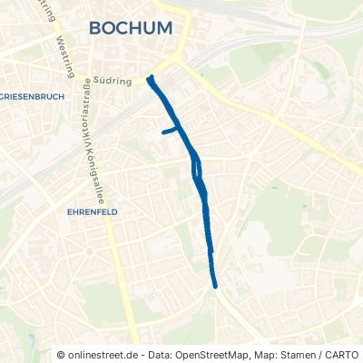 Universitätsstraße Bochum Ehrenfeld 