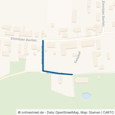 Schulstraße Calau Zinnitz 