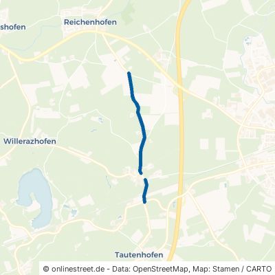 Reichenhofer Weg Leutkirch im Allgäu Heggelbach 