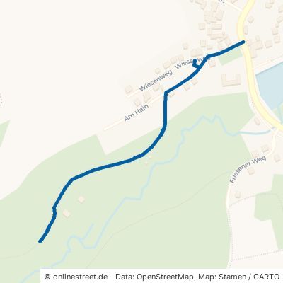 Gemeindeweg Reichenbach im Vogtland Friesen 