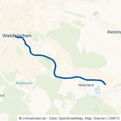 Jandelsbrunner Straße Waldkirchen 