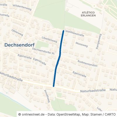 Teplitzer Straße Erlangen Dechsendorf 