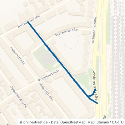 Otto-Siffling-Straße Mannheim Waldhof 