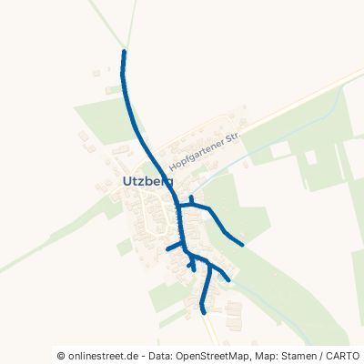 Weimarische Straße Nohra Utzberg 