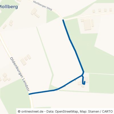 Hoogenweg Wiefelstede Mollberg 