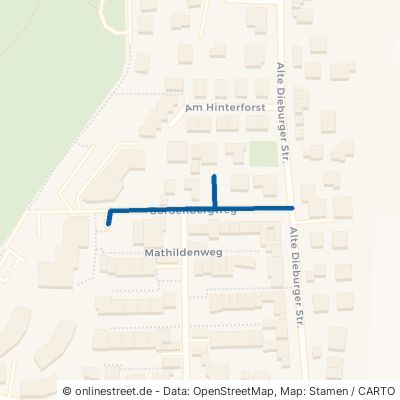Bordenbergweg Mühltal Trautheim 