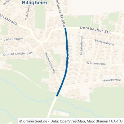 Hindenburgstraße Billigheim-Ingenheim Billigheim 