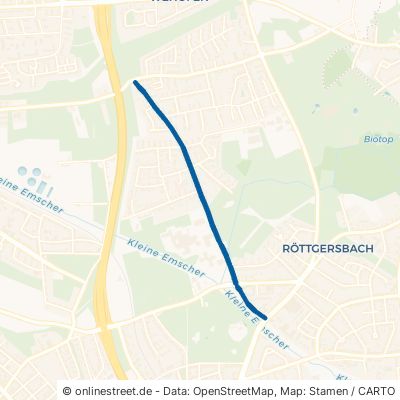 Fahrner Straße Duisburg Wehofen 